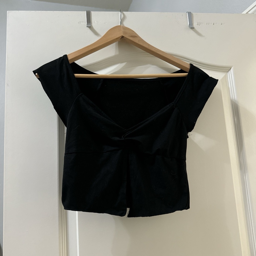 Elegant Black Women's Top
